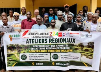 Kissidougou : un atelier régional pose les jalons d&rsquo;une gestion inclusive du foncier agricole