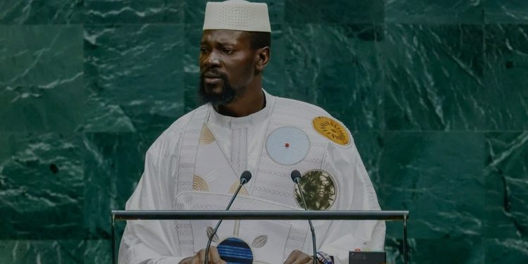 ONU : Mamadi Doumbouya met en avant les réalisations de la Guinée et défend sa vision du développement