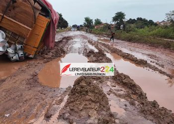 Axe Labé-Mali Yembering-Koubia : la dégradation de la route complique la vie des usagers